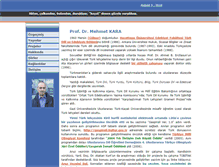 Tablet Screenshot of mehmetkara.com